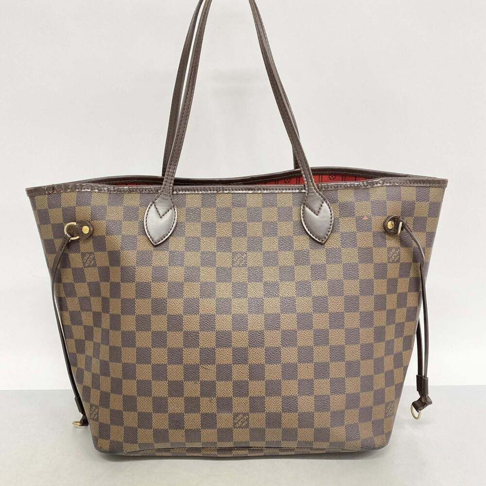 LOUIS VUITTON Brown Damier Neverfull MM Tote Bag - Picture 11 of 11
